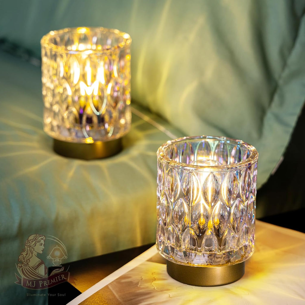 Decorative Pearl Cordless Battery Table Lamp