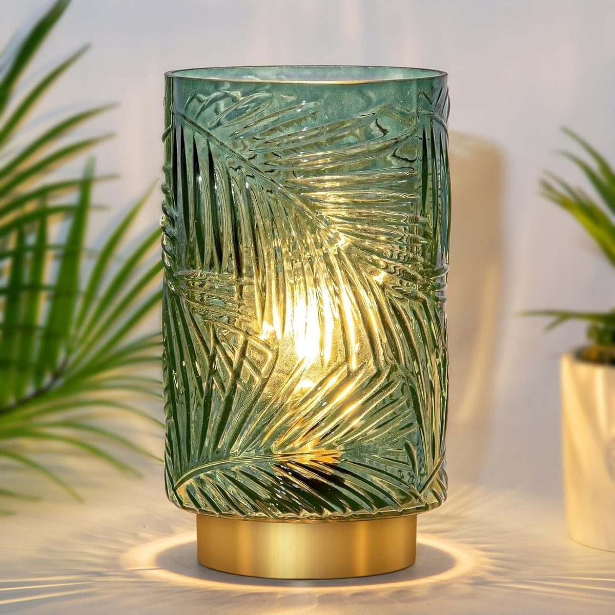 Decorative Cordless Battery Table Lamp With Timer